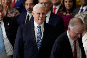 Trump and Vance Swearing-In Ceremony - USA