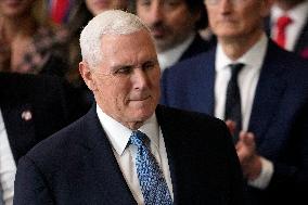 Trump and Vance Swearing-In Ceremony - USA