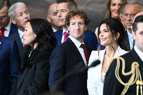 Trump and Vance Swearing-In Ceremony - USA