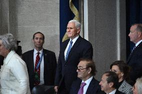 Trump and Vance Swearing-In Ceremony - USA
