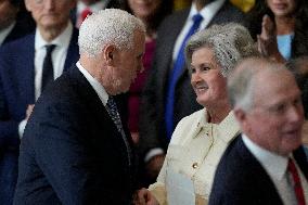 Trump and Vance Swearing-In Ceremony - USA
