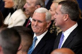 Trump and Vance Swearing-In Ceremony - USA