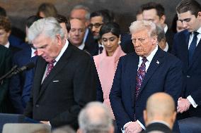Trump and Vance Swearing-In Ceremony - USA
