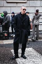 MFW - Giorgio Armani Arrivals - Milan