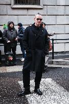 MFW - Giorgio Armani Arrivals - Milan