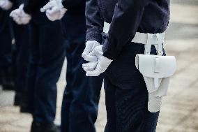 President Macron Presents Wishes To French Armies - France