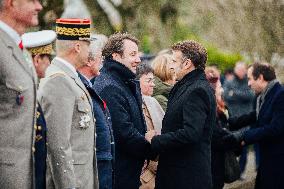 President Macron Presents Wishes To French Armies - France