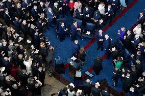 Trump and Vance Swearing-In at the US Capitol - DC