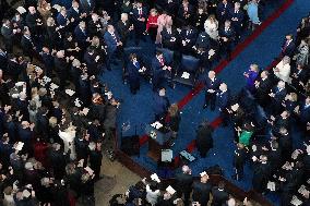 Trump and Vance Swearing-In at the US Capitol - DC