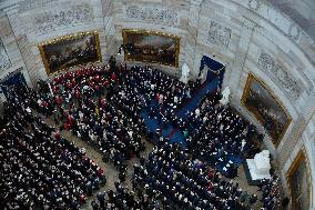 Trump and Vance Swearing-In at the US Capitol - DC