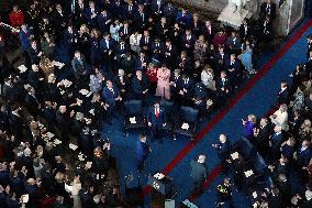 Trump and Vance Swearing-In at the US Capitol - DC