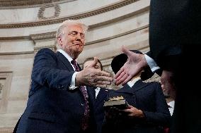 Trump and Vance Swearing-In at the US Capitol - DC