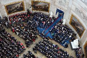 Trump and Vance Swearing-In at the US Capitol - DC