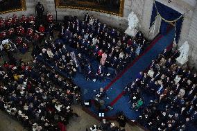 Trump and Vance Swearing-In at the US Capitol - DC