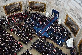 Trump and Vance Swearing-In at the US Capitol - DC
