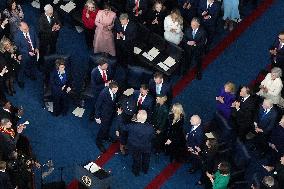 Trump and Vance Swearing-In at the US Capitol - DC