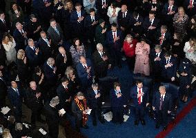 Trump and Vance Swearing-In at the US Capitol - DC