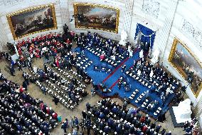 Trump and Vance Swearing-In at the US Capitol - DC