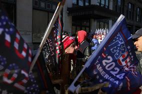 Trump Supporters Fill DC Streets