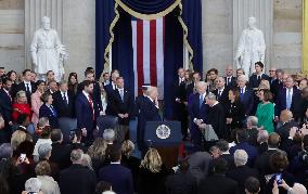 Trump and Vance Swearing-In Ceremony - DC