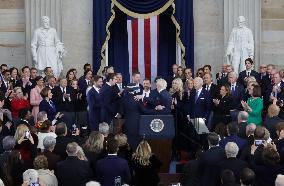 Trump and Vance Swearing-In Ceremony - DC