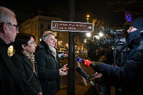 Fabien Roussel meets Interior Minister Bruno Retailleau in Paris FA