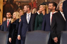 Trump Family Members At Presidential Inauguration - USA