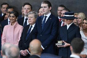 Trump Family Members At Presidential Inauguration - USA