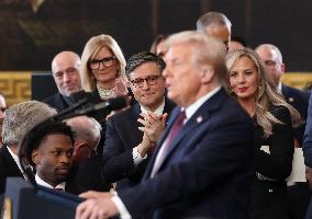 Guests At Donald Trump Presidential Inauguration - USA