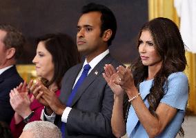 Guests At Donald Trump Presidential Inauguration - USA