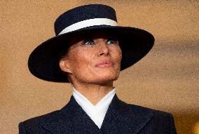First Lady Melania Trump At Presidential Inauguration - USA