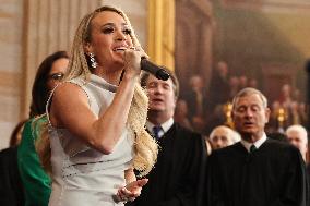 Carrie Underwood Performs At Trump Presidential Inauguration - USA