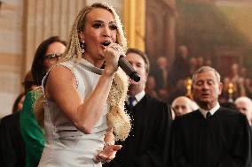 Carrie Underwood Performs At Trump Presidential Inauguration - USA