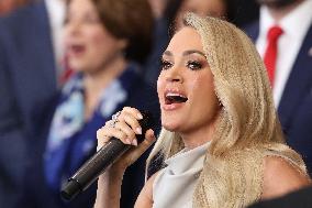 Carrie Underwood Performs At Trump Presidential Inauguration - USA
