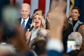 Carrie Underwood Performs At Trump Presidential Inauguration - USA