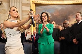 Carrie Underwood Performs At Trump Presidential Inauguration - USA