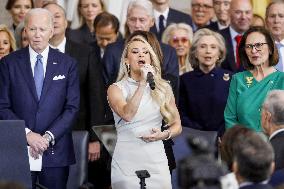 Carrie Underwood Performs At Trump Presidential Inauguration - USA