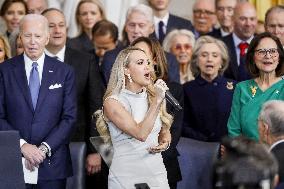 Carrie Underwood Performs At Trump Presidential Inauguration - USA
