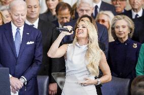 Carrie Underwood Performs At Trump Presidential Inauguration - USA