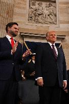 President Trump And VP JD Vance At Presidential Inauguration - USA