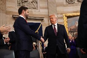 President Trump And VP JD Vance At Presidential Inauguration - USA