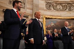 President Trump And VP JD Vance At Presidential Inauguration - USA