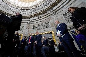President Trump And VP JD Vance At Presidential Inauguration - USA