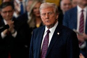 President Trump And VP JD Vance At Presidential Inauguration - USA