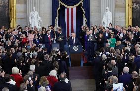 President Trump And VP JD Vance At Presidential Inauguration - USA
