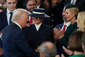 President Trump And VP JD Vance At Presidential Inauguration - USA