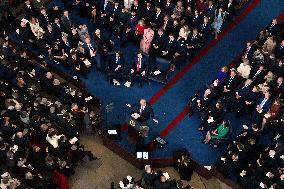 President Trump And VP JD Vance At Presidential Inauguration - USA