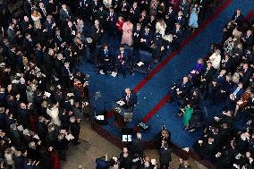President Trump And VP JD Vance At Presidential Inauguration - USA