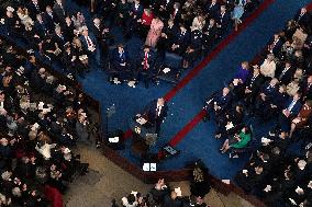 President Trump And VP JD Vance At Presidential Inauguration - USA