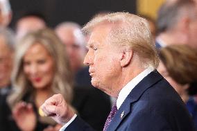 President Trump And VP JD Vance At Presidential Inauguration - USA